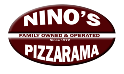 Nino's family owned and operated pizza.