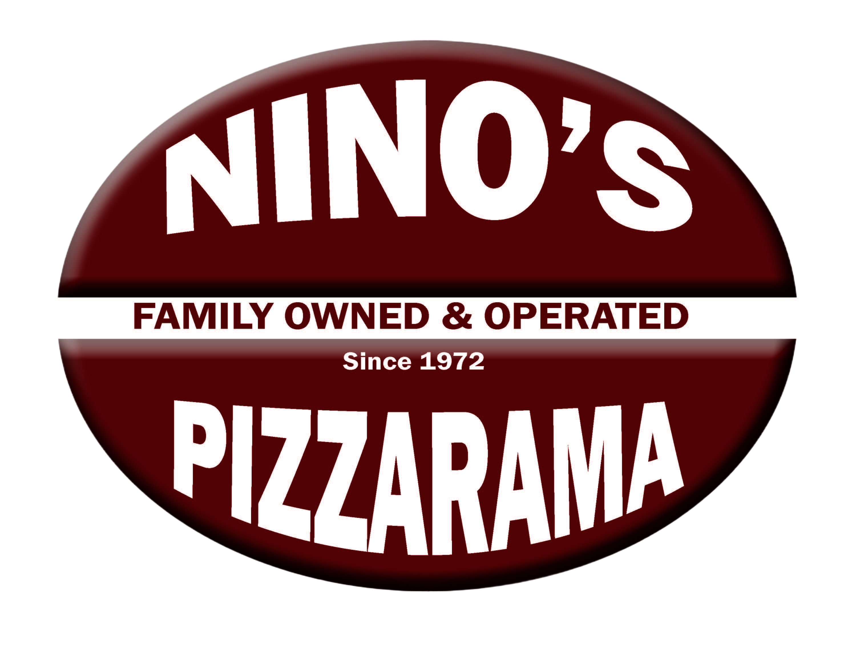 Nino's family owned & operated pizzarama.