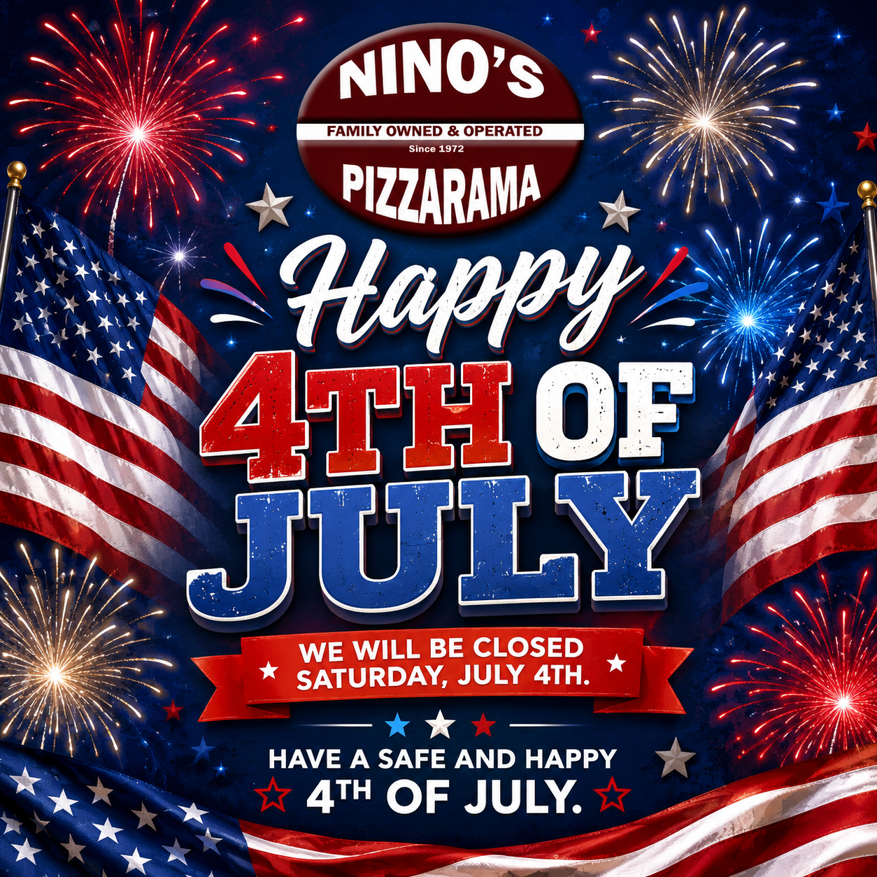 Ninos 4th of July design
